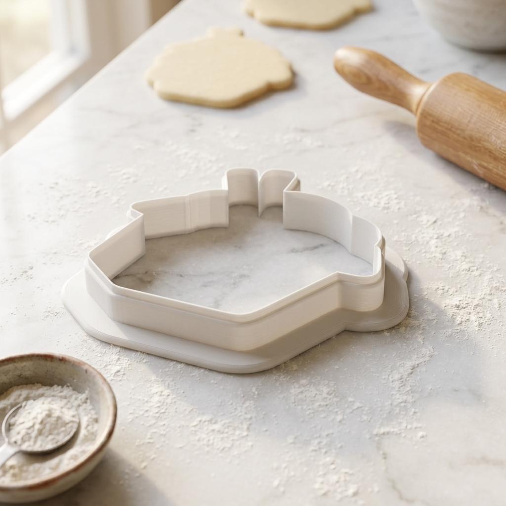 Noodle Takeout Box Cookie Cutter, 3D Printed Birthday Party Cutter