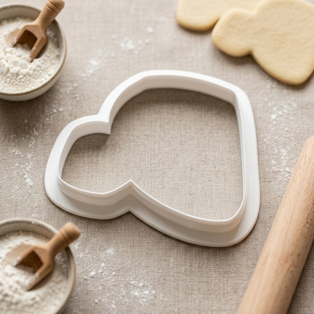 Quesadilla Cookie Cutter, 3D Printed Food Theme Cutter