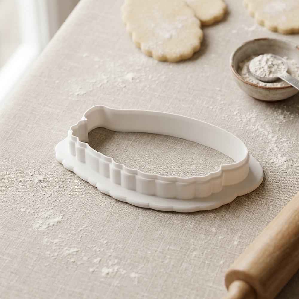 Sushi Nigiri Cookie Cutter, 3D Printed Birthday Party Cutter