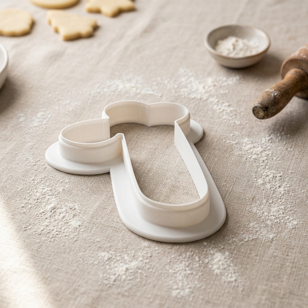 Nail File Heart Cookie Cutter, 3D Printed Valentine Cutter