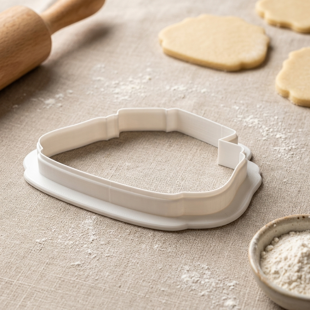 Delivery Mail Satchel Cookie Cutter, 3D Printed Valentine Cutter