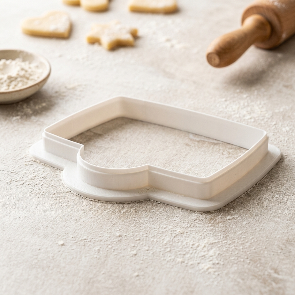 Soccer Goal Cookie Cutter, 3D Printed Birthday Party Cutter