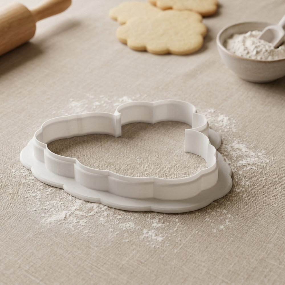 Hot Springs Pool Cookie Cutter, 3D Printed Travel Theme Cutter