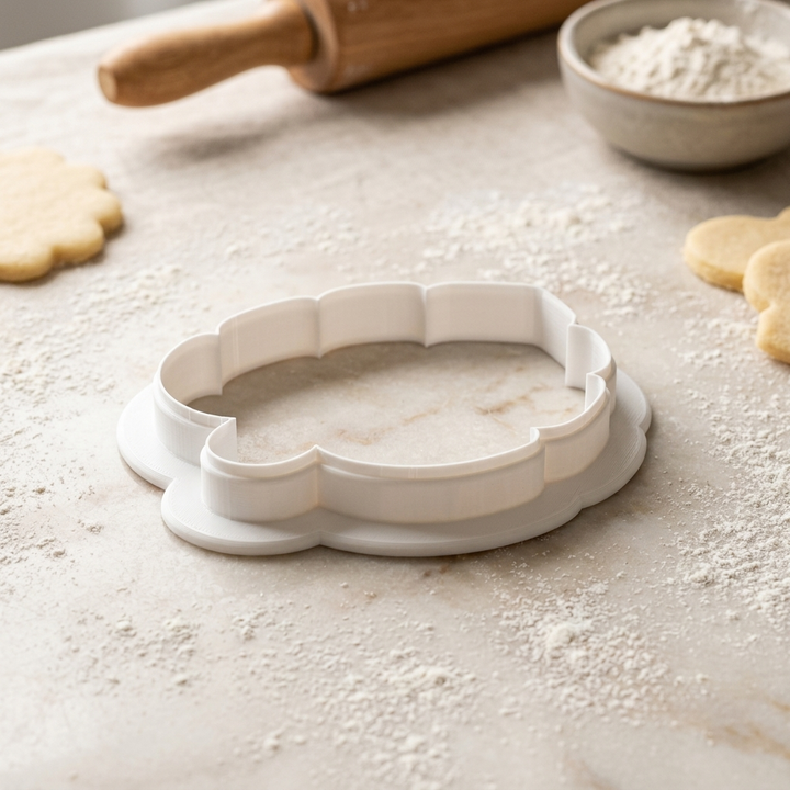 Tropical Palm Leaf Cookie Cutter, 3D Printed Birthday Party Cutter