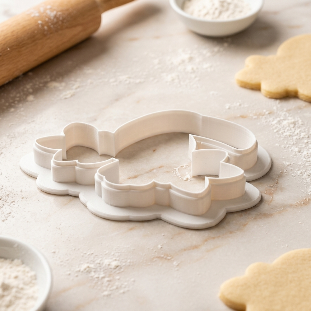 Rainforest Toucan Cookie Cutter, 3D Printed Birthday Party Cutter