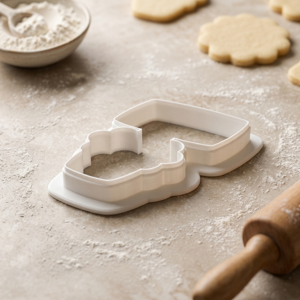 Herb Garden Marker Cookie Cutter, 3D Printed Food Theme Cutter