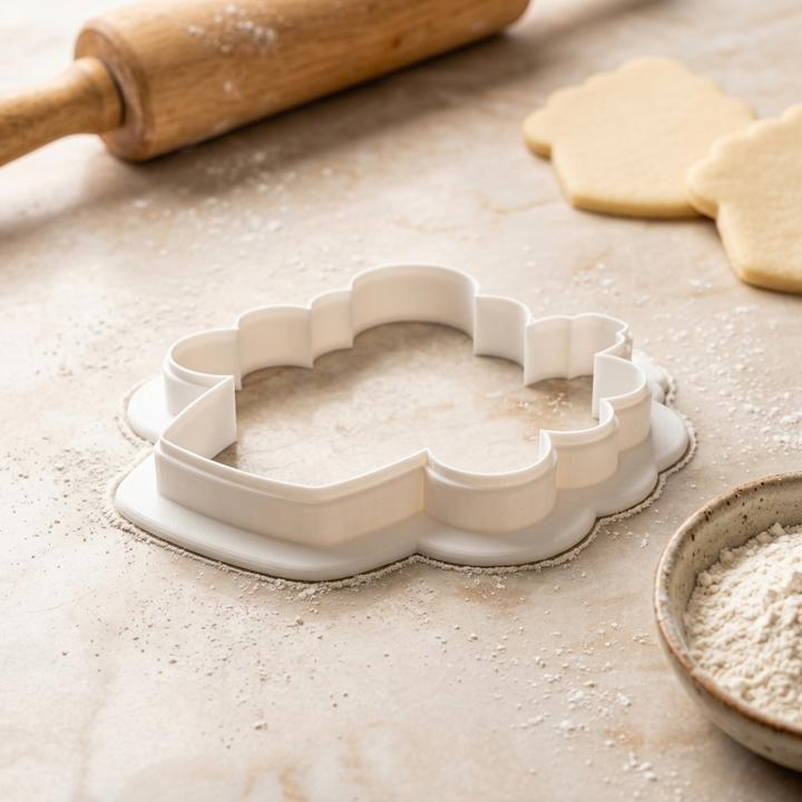 Houseplant Water Meter Cookie Cutter, 3D Printed Garden Theme Cutter