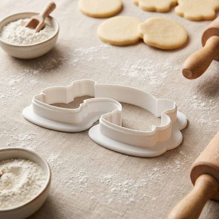 Fairy Garden Bridge Cookie Cutter, 3D Printed Baby Shower Cutter