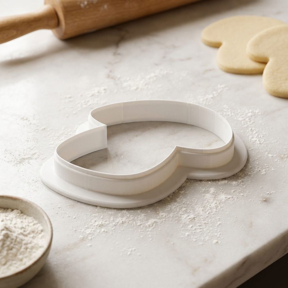 Toadstool Window Cookie Cutter, 3D Printed Thanksgiving Cutter