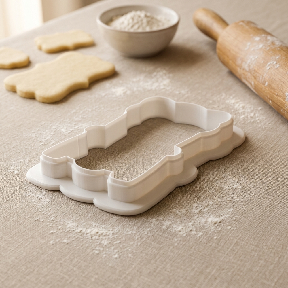 Wedding Chair Bow Cookie Cutter, 3D Printed Wedding Cutter