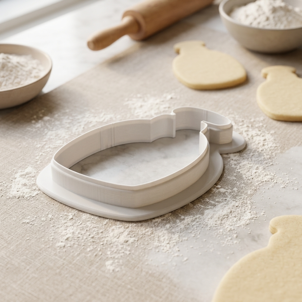 Baby Lotion Bottle Cookie Cutter, 3D Printed Baby Shower Cutter