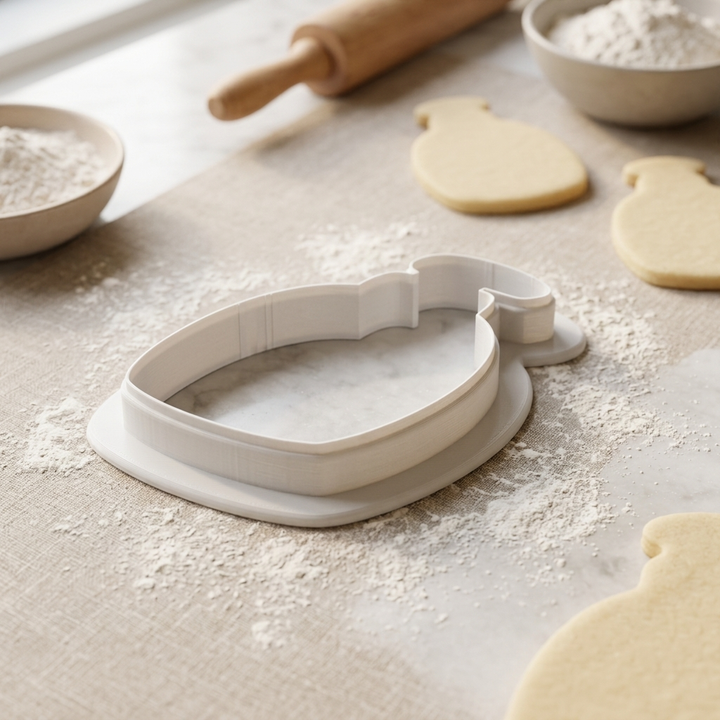 Baby Lotion Bottle Cookie Cutter, 3D Printed Baby Shower Cutter