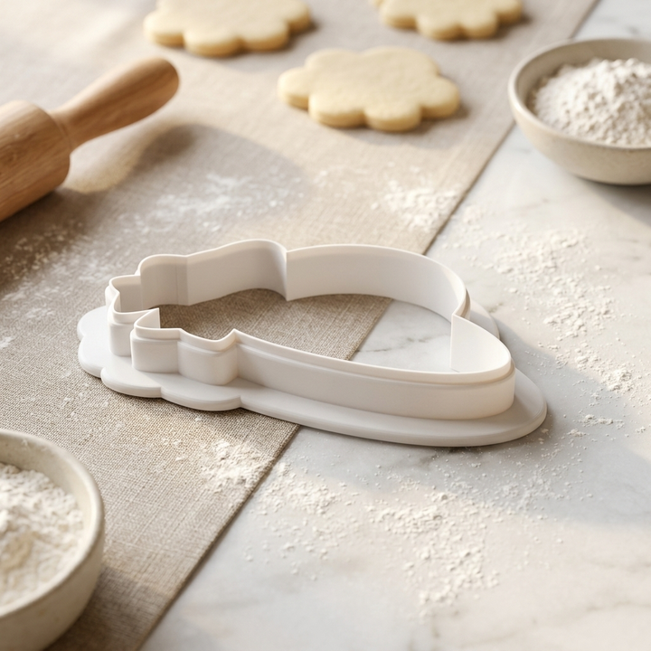 Easter Bonnet Bow Cookie Cutter, 3D Printed Easter Cutter