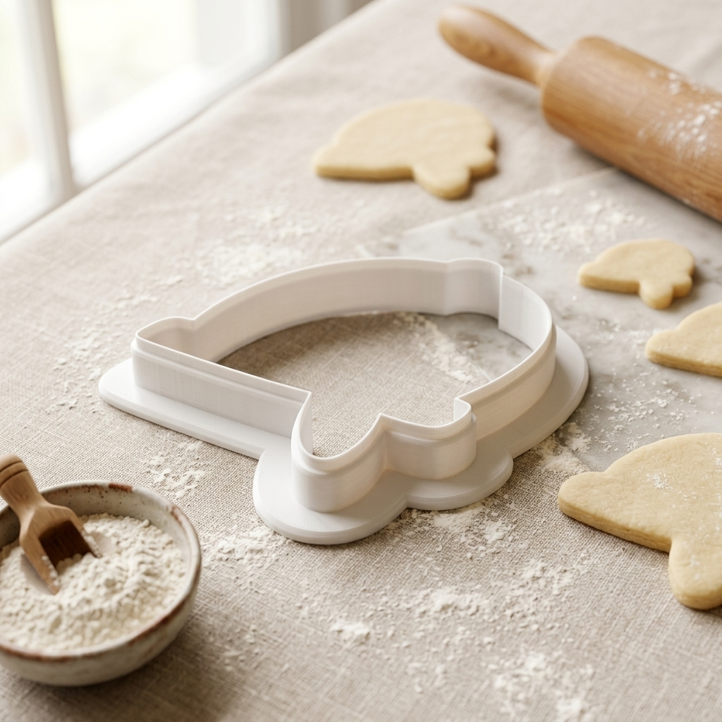 Parakeet Swing Cookie Cutter, 3D Printed Birthday Party Cutter