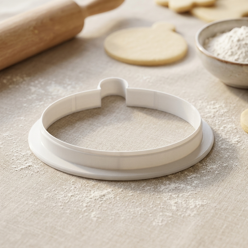 Smoothie Bowl Spoon Cookie Cutter, 3D Printed Birthday Party Cutter