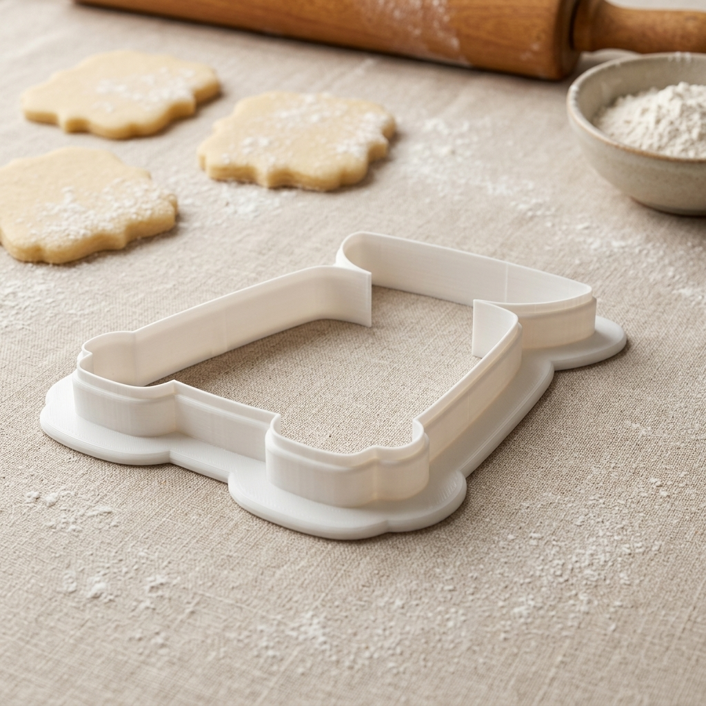 Kitchen Scale Bowl Cookie Cutter, 3D Printed Family Gift Cutter