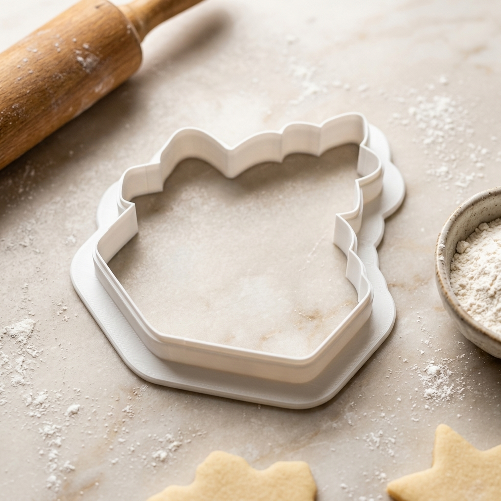 Diwali Sweet Box Cookie Cutter, 3D Printed South Asian Festival Cutter