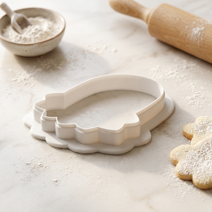 Diwali Rangoli Doorway Cookie Cutter, 3D Printed South Asian Festival Cutter