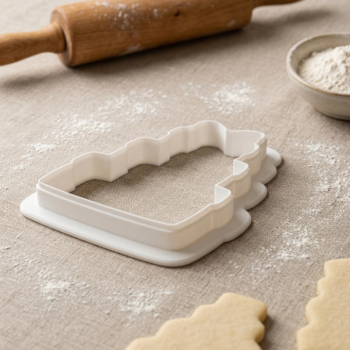 Hanukkah Gift Stack Cookie Cutter, 3D Printed Jewish Holiday Cutter