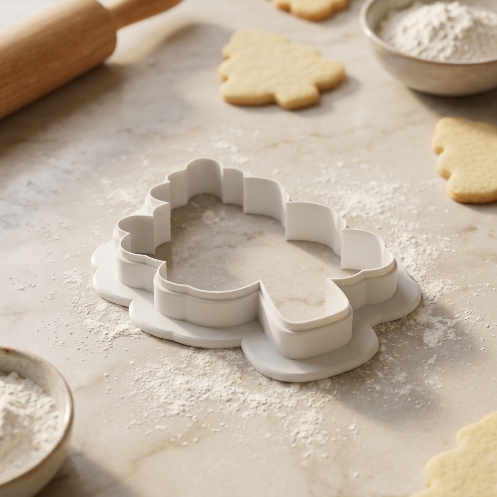 Lunar New Year Plum Blossom Cookie Cutter, 3D Printed Lunar New Year Cutter