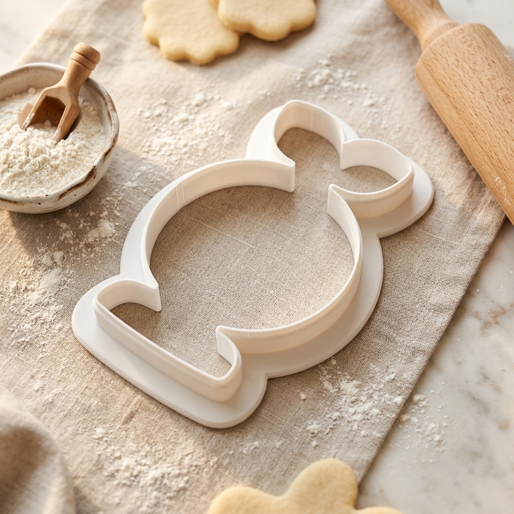Earth Day Seedling Globe Cookie Cutter, 3D Printed School and Teacher Cutter