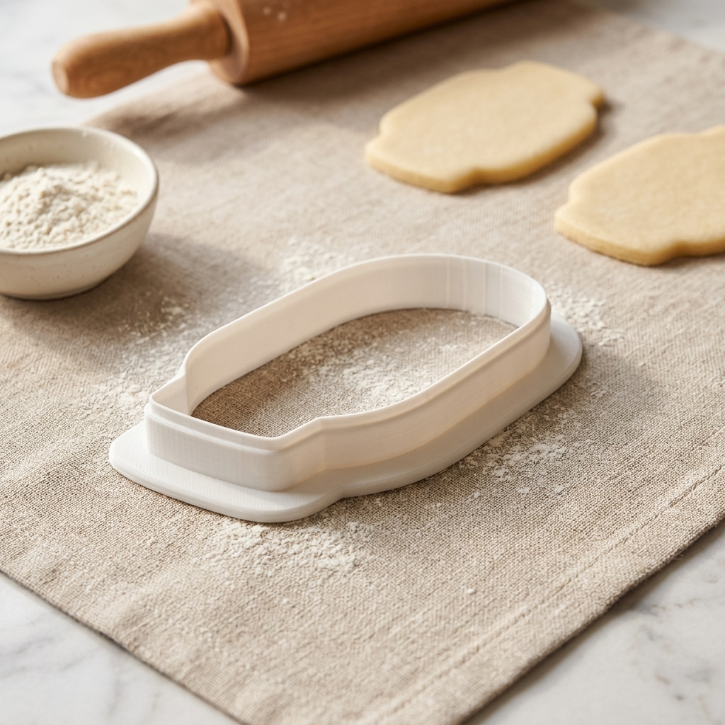Doorbell Camera Cookie Cutter, 3D Printed Work Theme Cutter