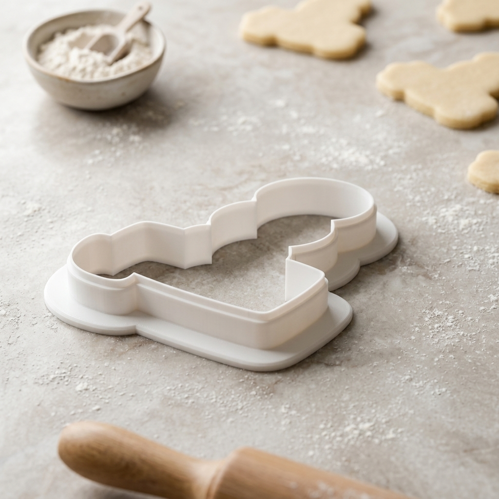 Mochi Trio Tray Cookie Cutter, 3D Printed Birthday Party Cutter