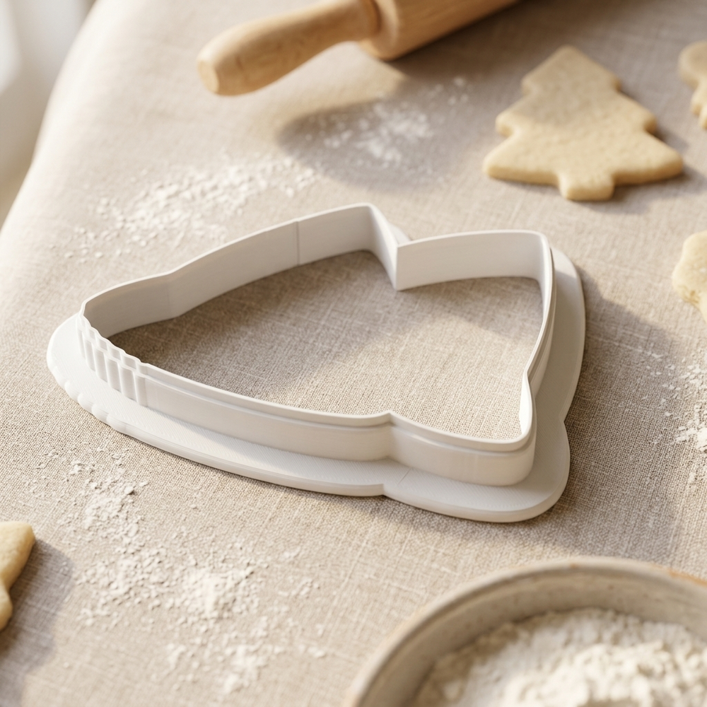 Samosa Pair Cookie Cutter, 3D Printed Ramadan Eid Cutter