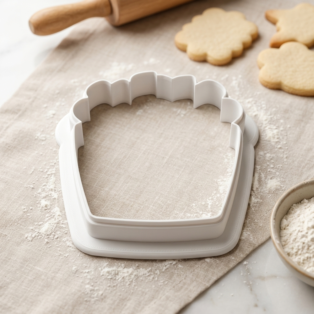Poutine Fries Box Cookie Cutter, 3D Printed Christmas Cutter