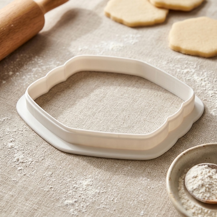 Nanaimo Bar Stack Cookie Cutter, 3D Printed South Asian Festival Cutter