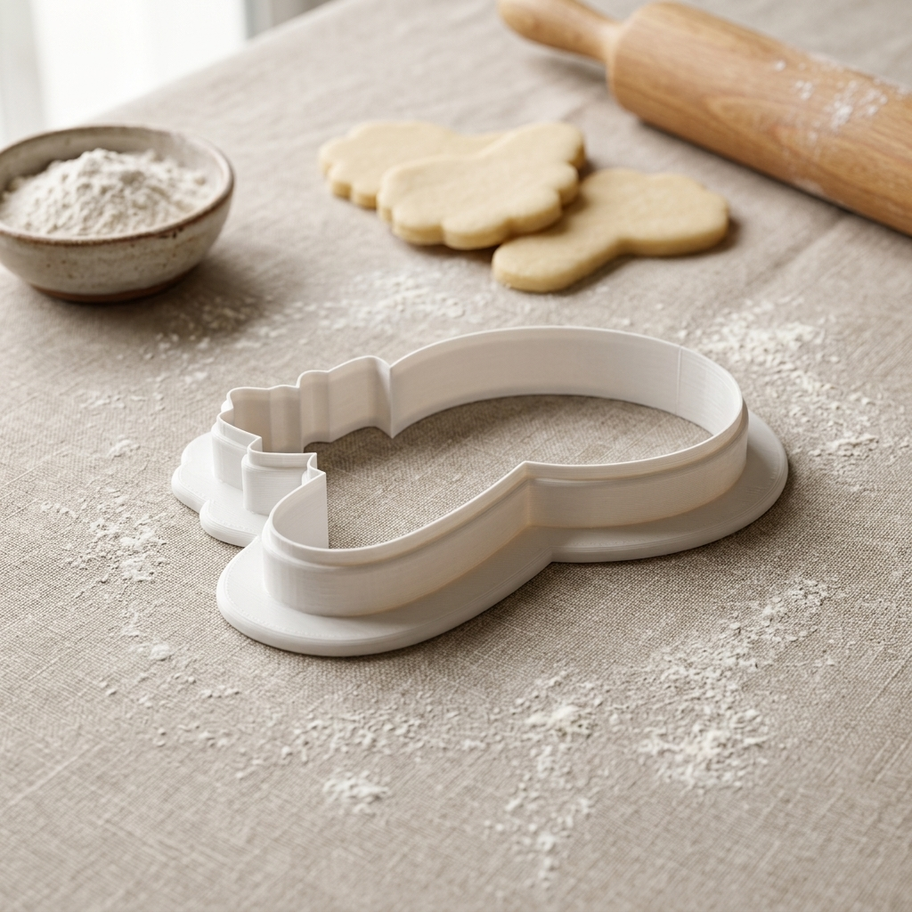 Maple Taffy Stick Cookie Cutter, 3D Printed South Asian Festival Cutter