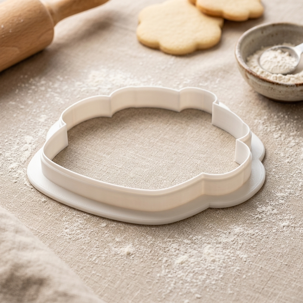 Fermentation Crock Cookie Cutter, 3D Printed Food Theme Cutter