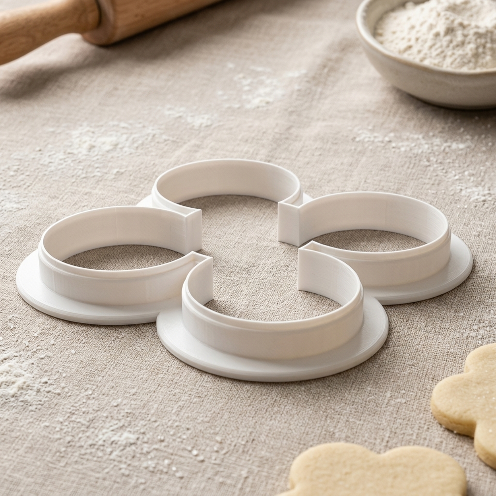 Drone Propeller Cookie Cutter, 3D Printed Birthday Party Cutter