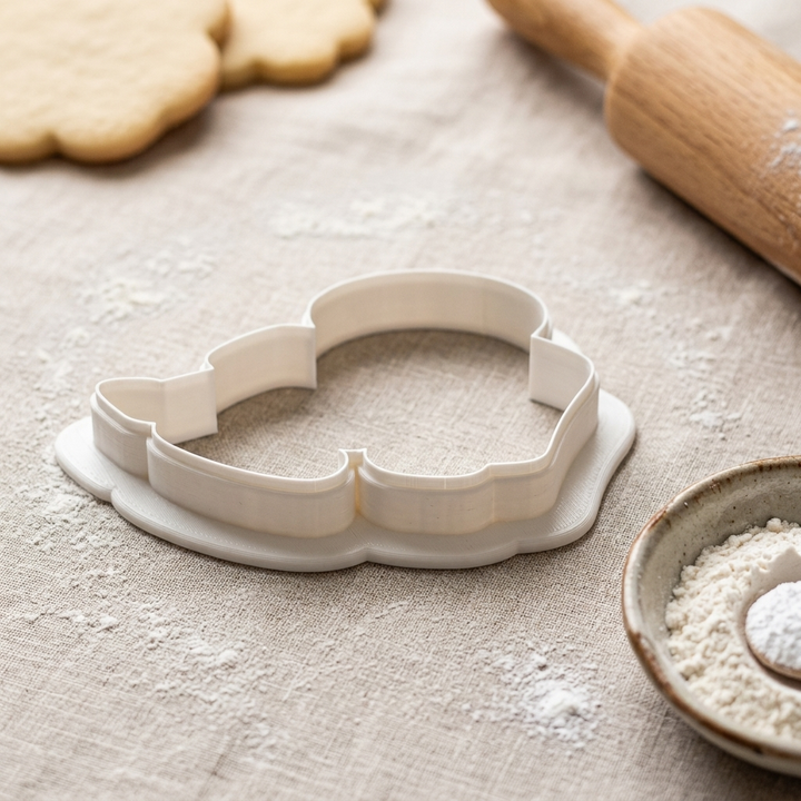 Salon Cape Chair Cookie Cutter, 3D Printed Birthday Party Cutter
