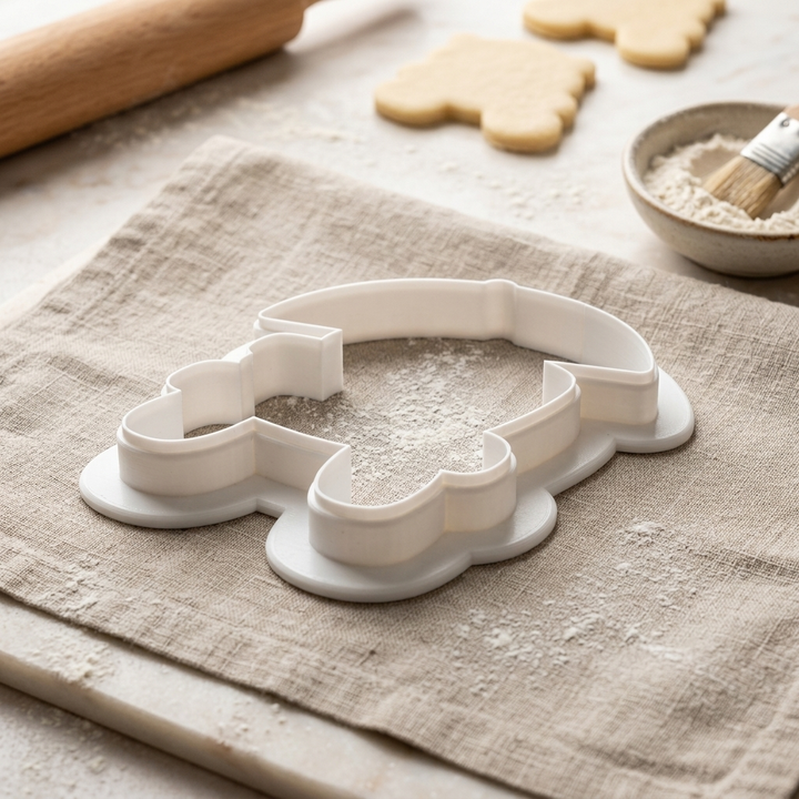 Garden Party Parasol Chair Cookie Cutter, 3D Printed Wedding Cutter