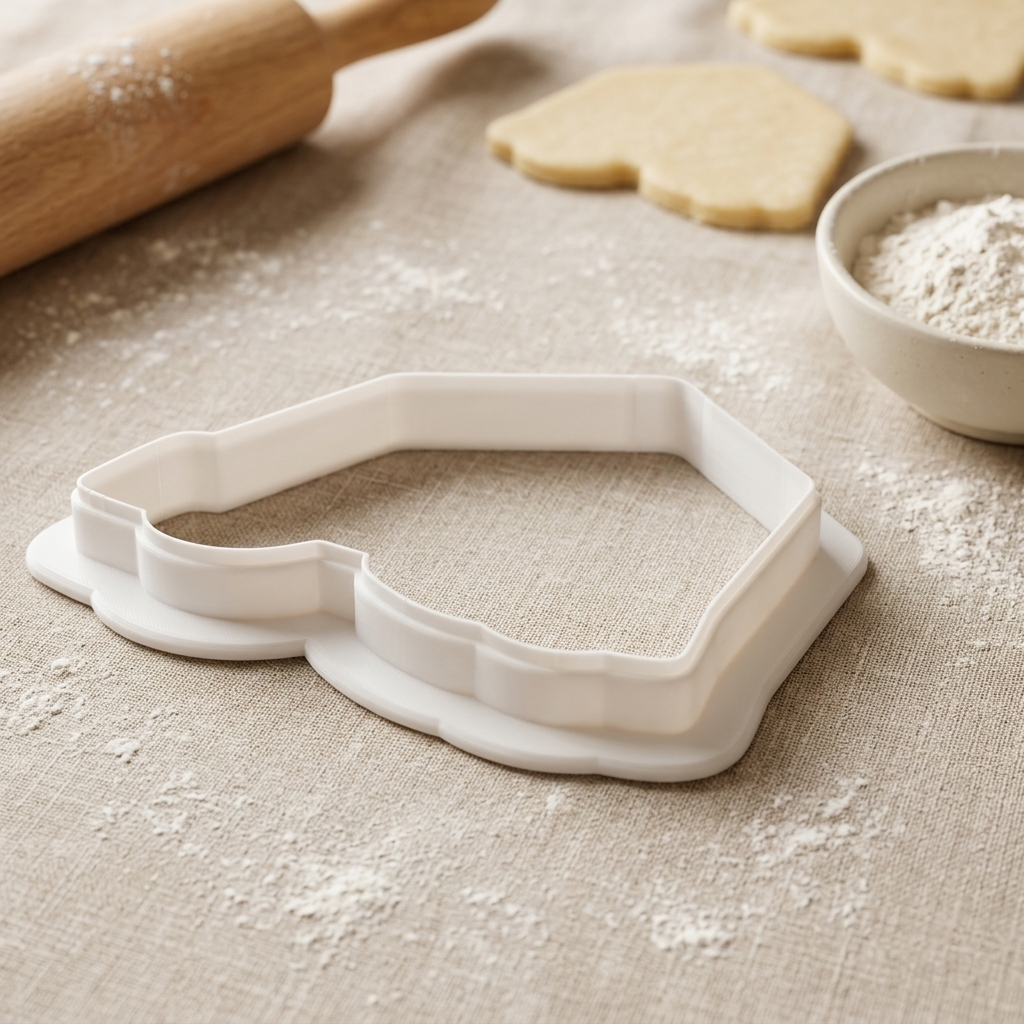Sleepover Blanket Fort Cookie Cutter, 3D Printed Birthday Party Cutter