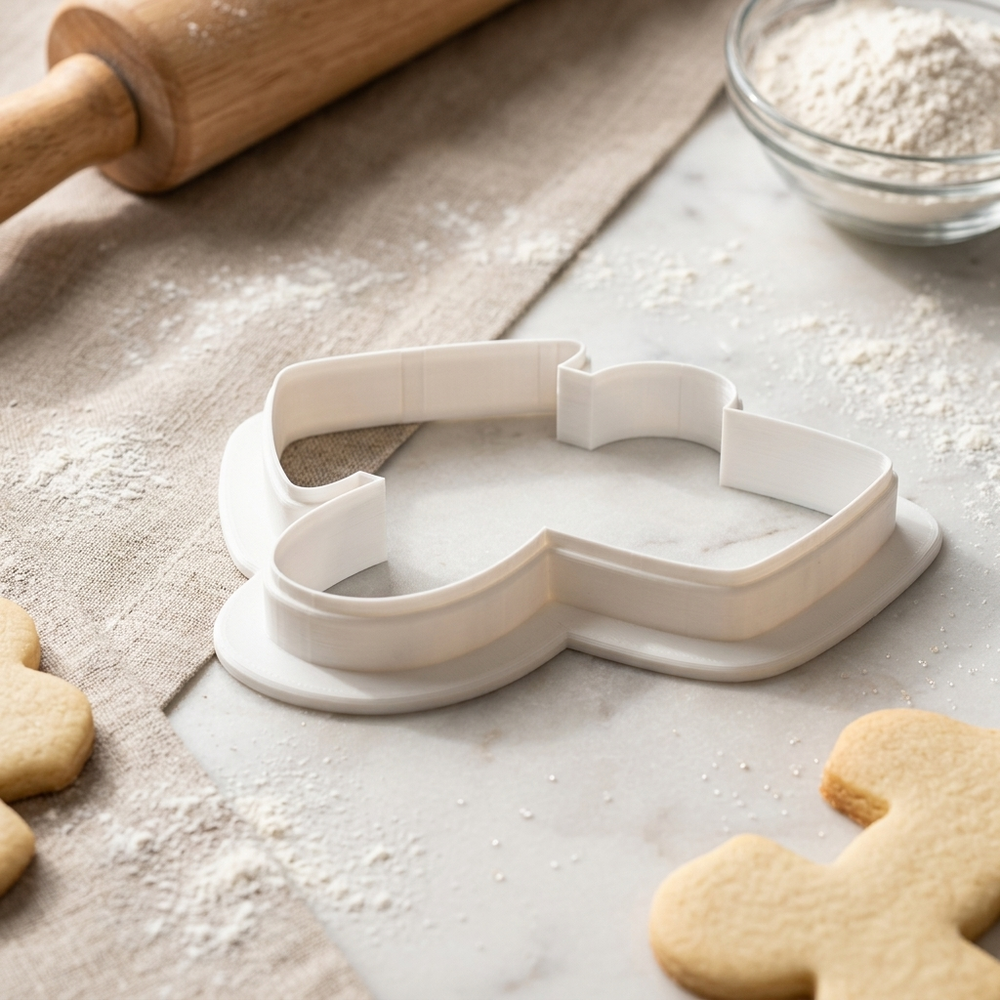 Egg Hunt Direction Sign Cookie Cutter, 3D Printed Easter Cutter