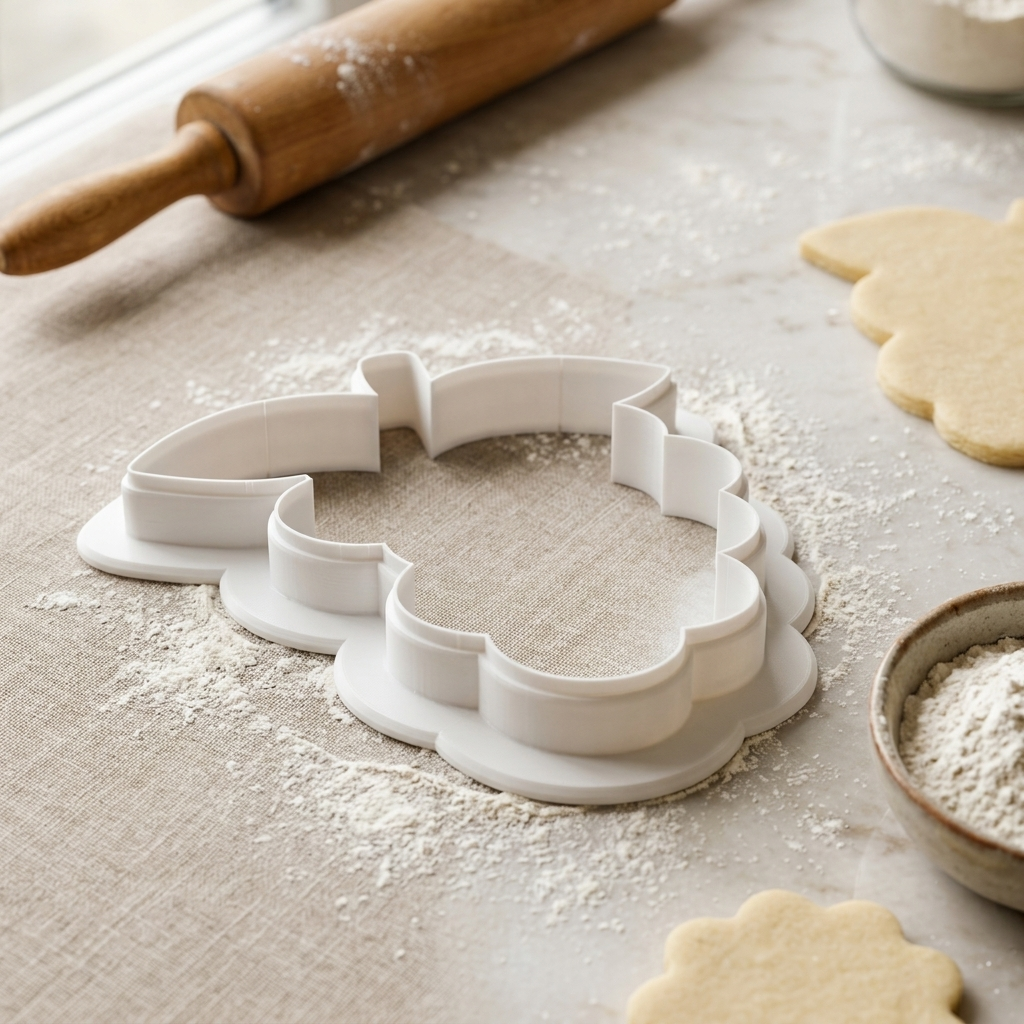Blueberry Cluster Cookie Cutter, 3D Printed Garden Party