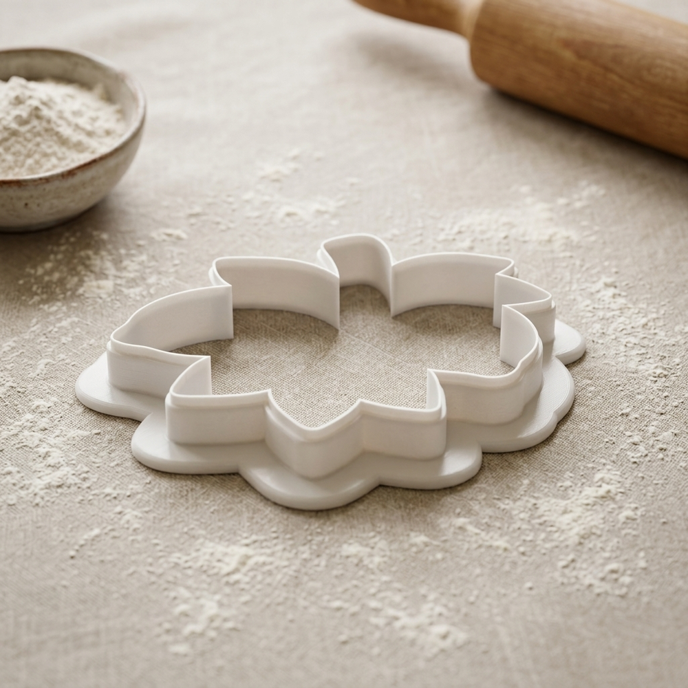 Lemon Branch Cookie Cutter, 3D Printed Garden Party