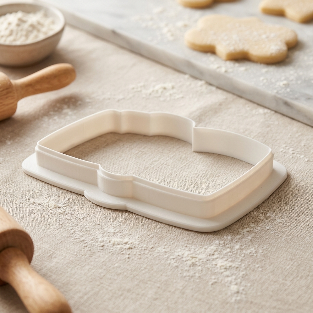 Guest Book Pen Cookie Cutter, 3D Printed Wedding Cutter