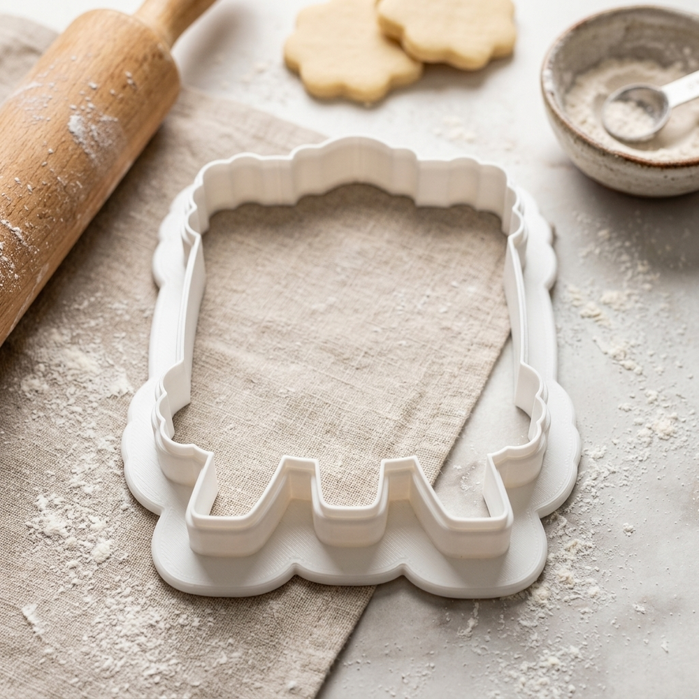 Seating Chart Easel Cookie Cutter, 3D Printed Wedding Cutter
