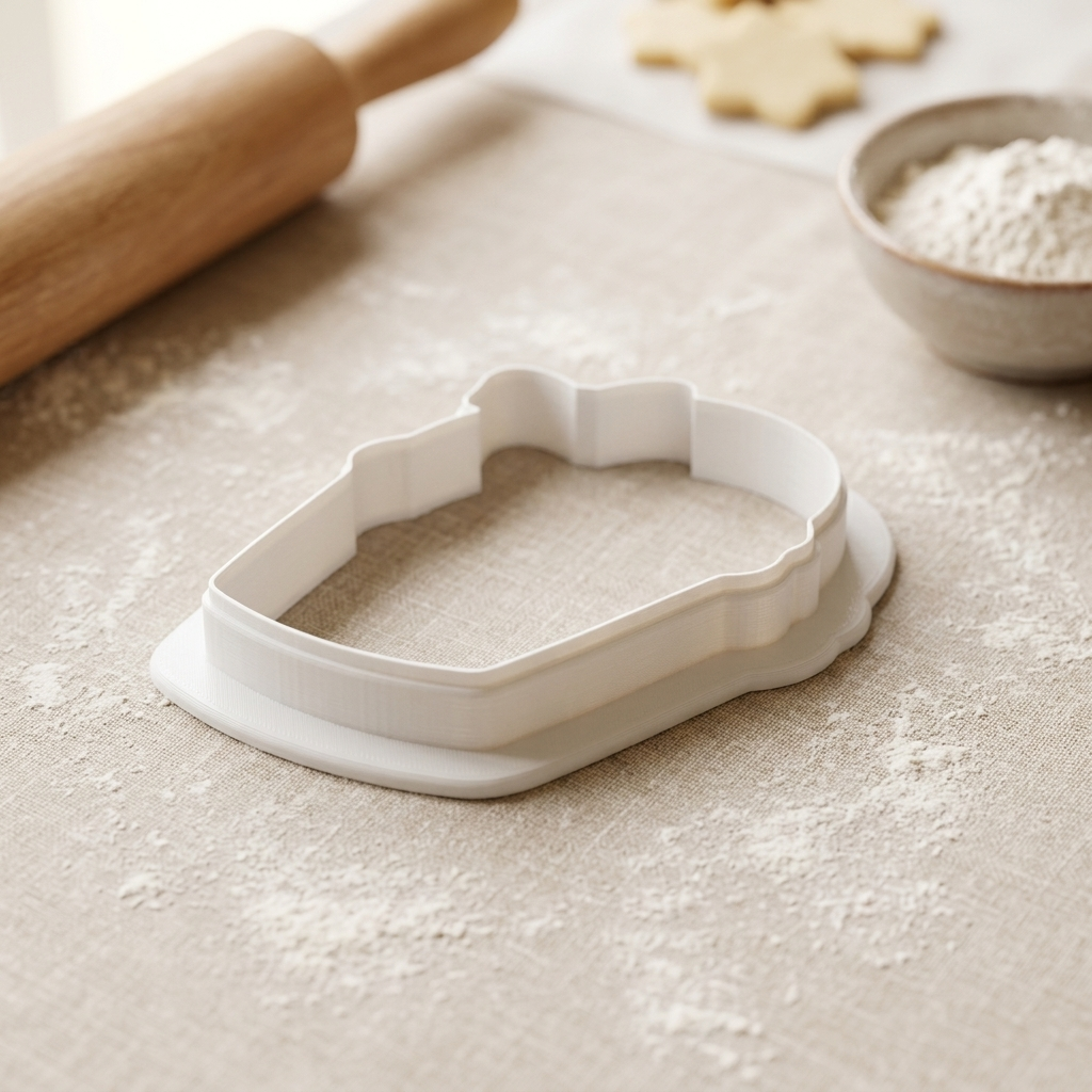 Flower Bar Bucket Cookie Cutter, 3D Printed Wedding Cutter