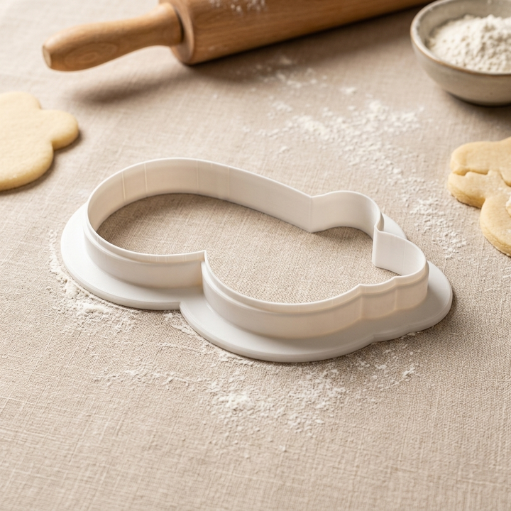 Sleepover Eye Mask Cookie Cutter, 3D Printed Birthday Party Cutter