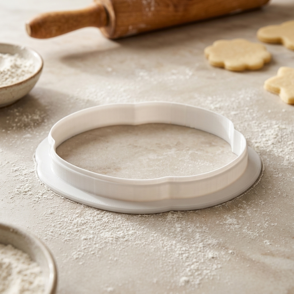 Irish Soda Bread Loaf Cookie Cutter, 3D Printed St Patricks Day Cutter