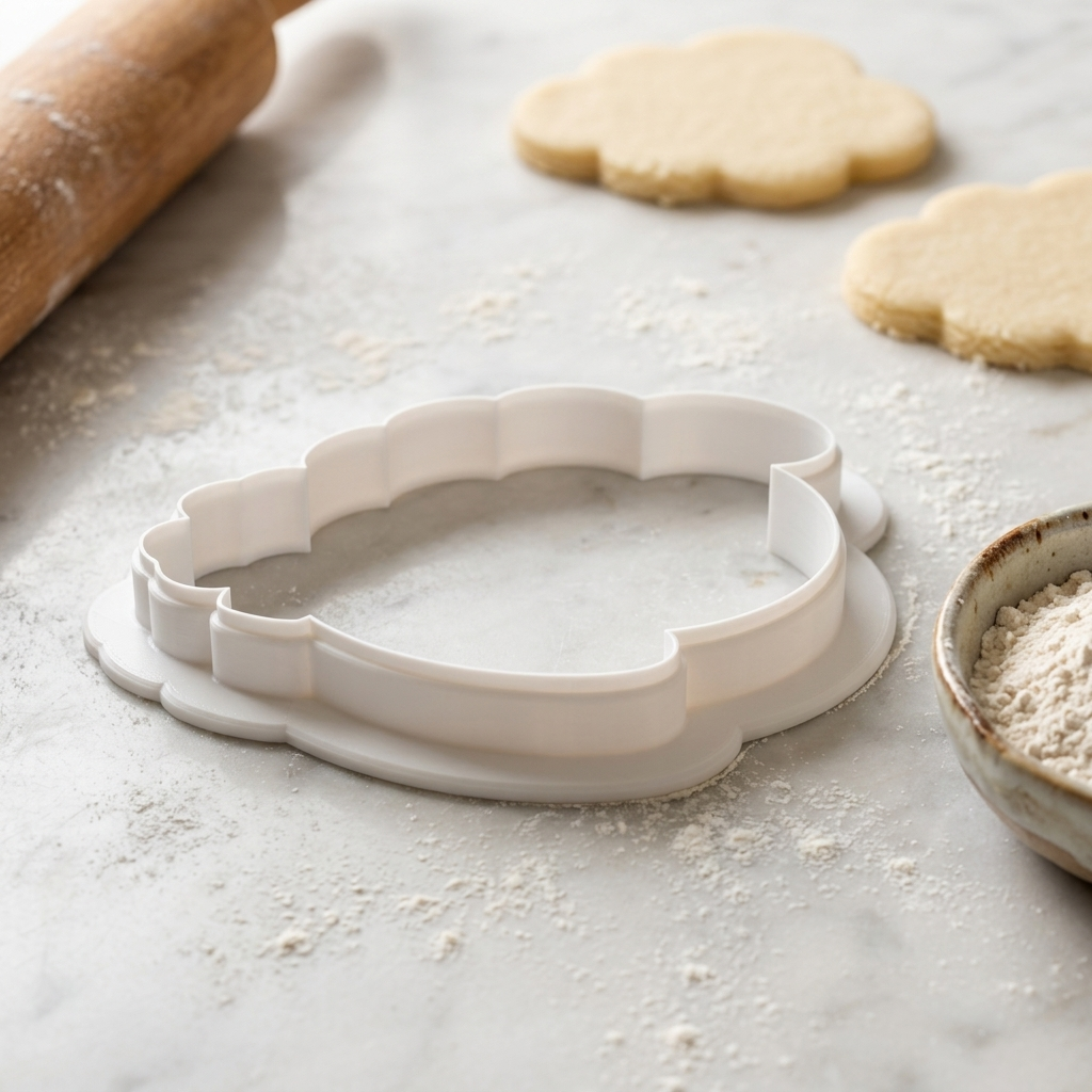 Clover Pocket Watch Cookie Cutter, 3D Printed St Patricks Day Cutter