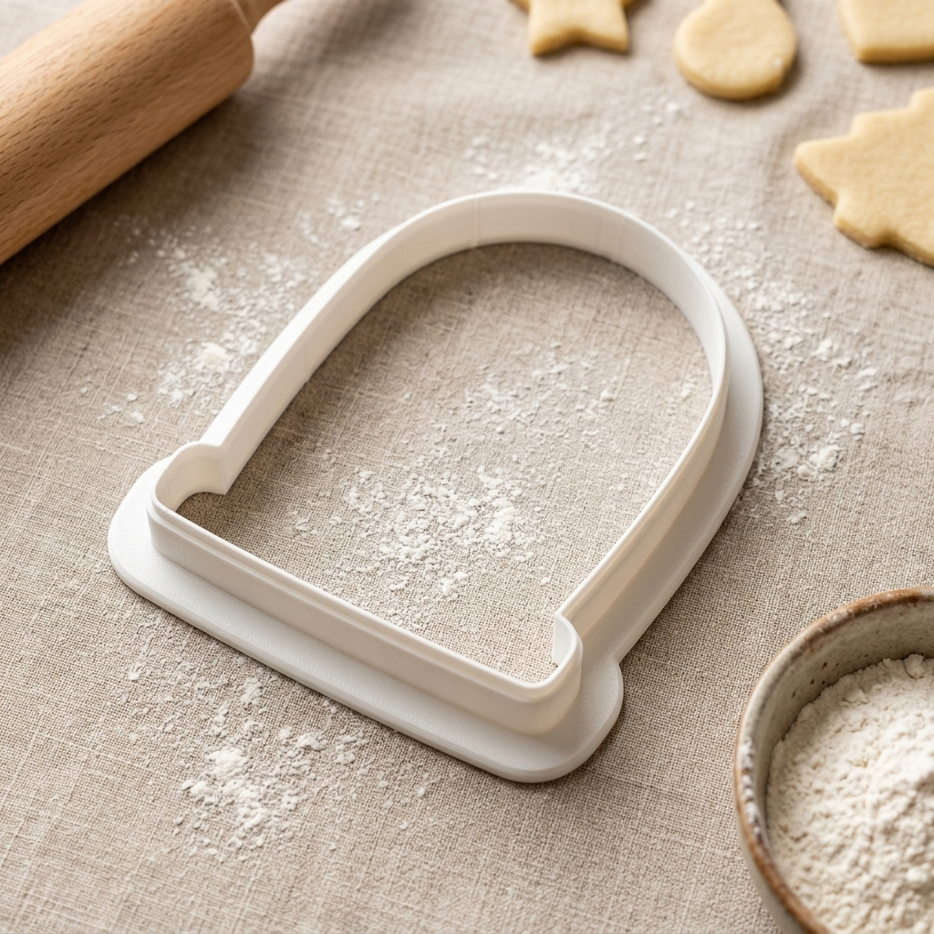 Haunted House Door Cookie Cutter, 3D Printed Halloween Cutter