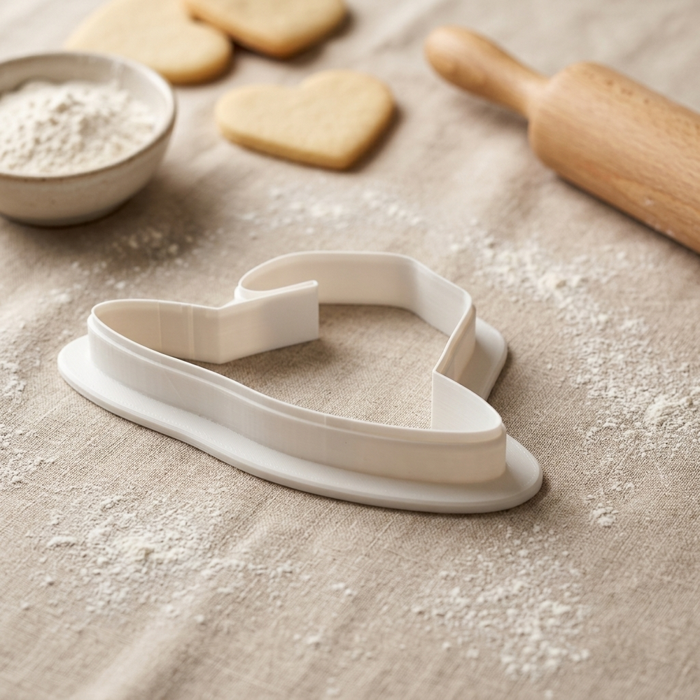 Witch Hat Moon Charm Cookie Cutter, 3D Printed Halloween Cutter
