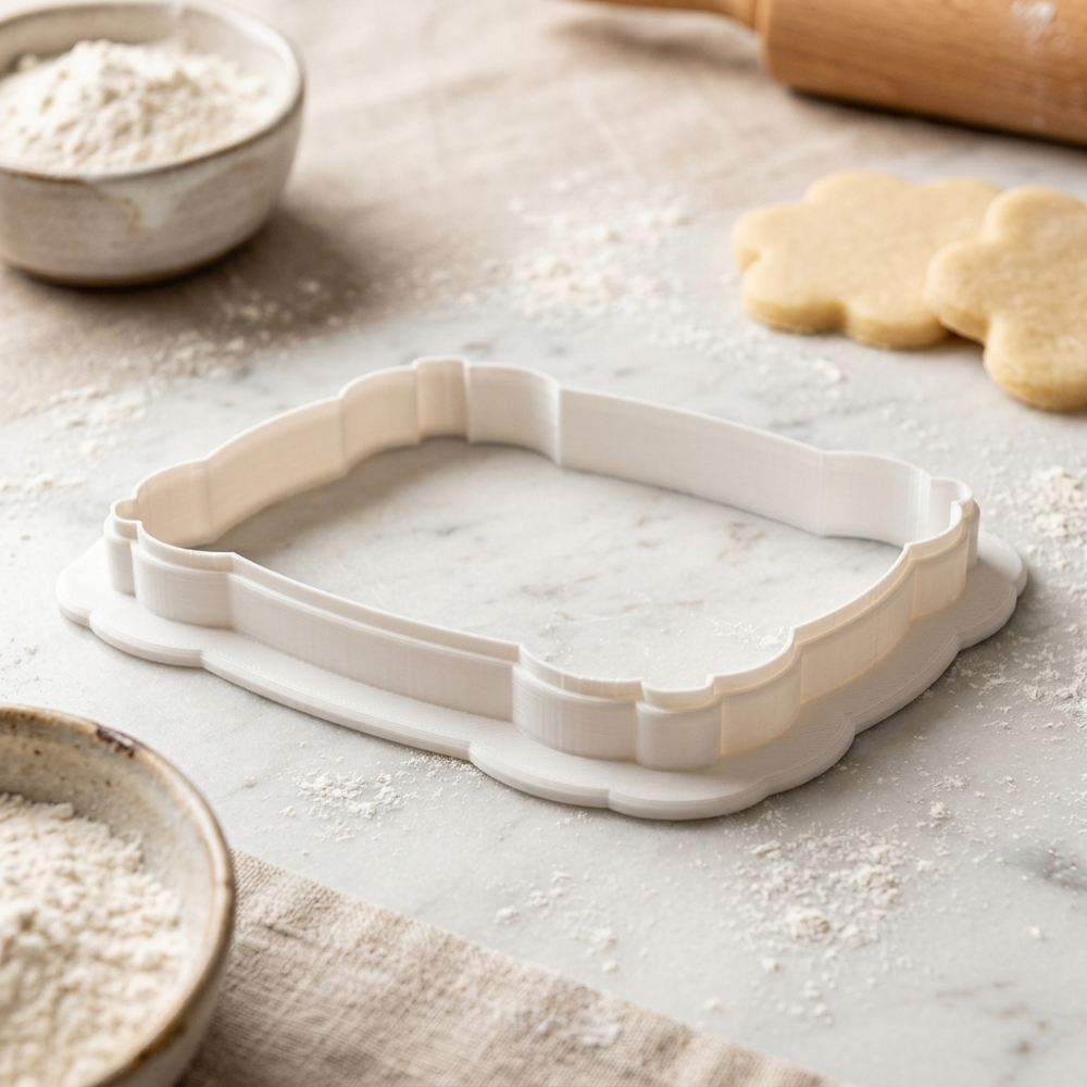 Trick Treat Door Mat Cookie Cutter, 3D Printed Thanksgiving Cutter