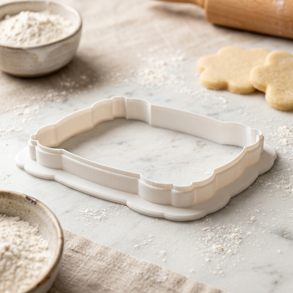 Trick Treat Door Mat Cookie Cutter, 3D Printed Thanksgiving Cutter