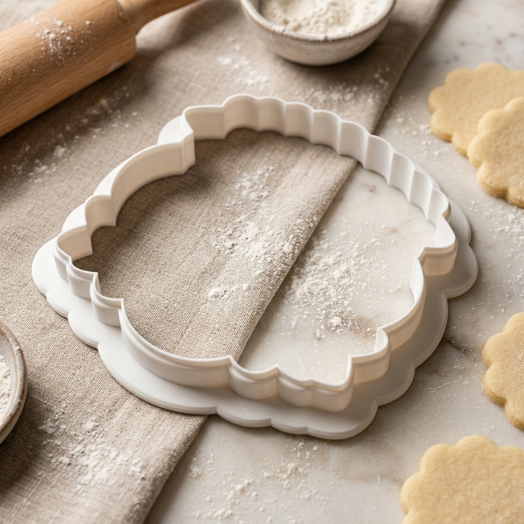 Thankful Banner Plaque Cookie Cutter, 3D Printed Thanksgiving Cutter